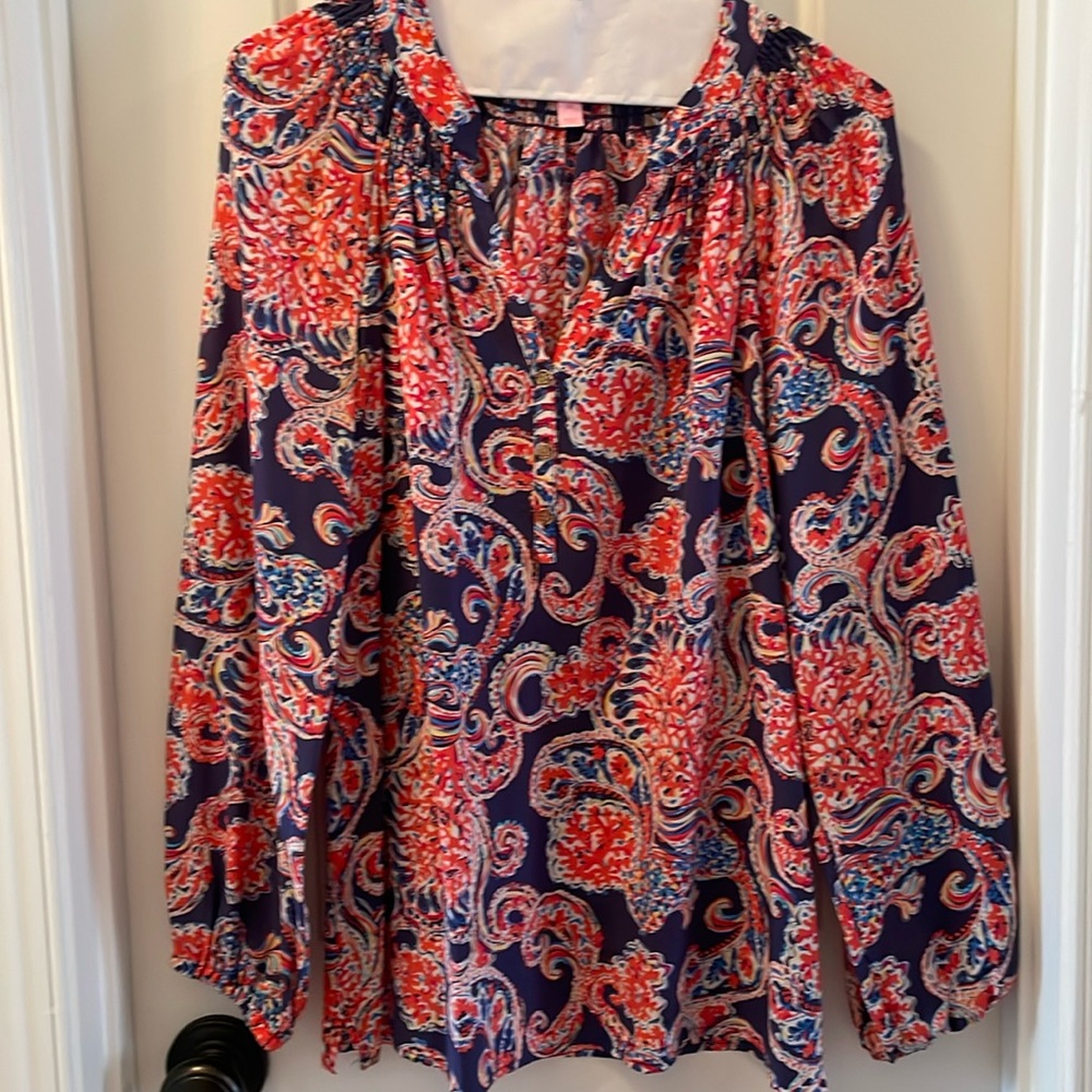 Lilly Pulitzer. Elsa top. M